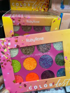 Paleta Ruby Rose original glitter - comprar online