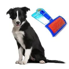 Cepillo puntas para perro quita exceso de pelo