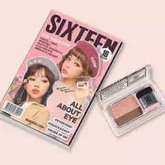 Sombras Sixteen doble + brocha en internet