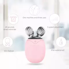 limpiador facial + masajeador con vibraciones en internet