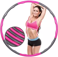 Hula hoop desarmable fitness para reducir cintura - Beauty Make Up