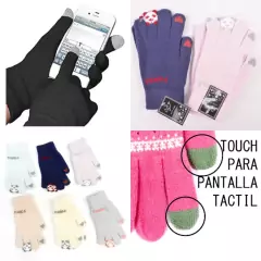 Guantes para tocar la pantalla tactil de panda