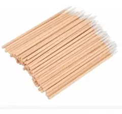 Micro hisopo de madera 100 unidades - comprar online
