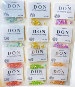 Set de 12 diamantes para decoraciones uñas