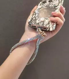 Muñequera strass anti robo universal para celular en internet