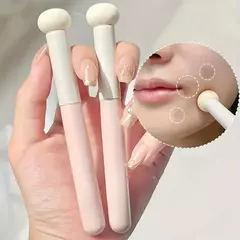 Brocha esponja para difuminar corrector, base, rubor en arenas sensibles o granitos