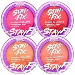 RUBYROSE STAR FIX BLUSH RUBOR COMPACTO EN POLVO