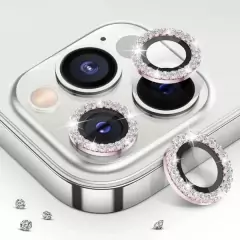 Protectores para los 3 lentes de camara brillos strass en internet