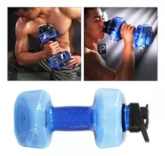 Botella Deportiva en forma de mancuerna - Beauty Make Up