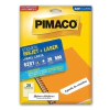 ETIQUETA INKJET/LASER CARTA 6281 COM 25 FOLHAS - PIMACO - comprar online
