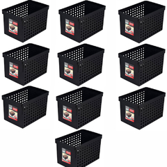 KIT 10 CAIXA ARQ MOVEL LARGO P/ PASTA SUSPENSA PR - ORDENE - comprar online