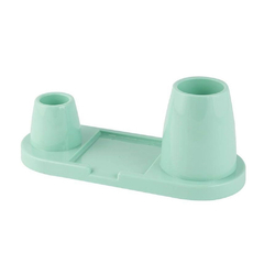 PORTA CANETAS, CLIPS E LEMBRETES TRIO PLUS AZUL - comprar online