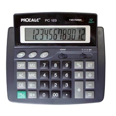 CALCULADORA DE MESA PC123 - PROCALC