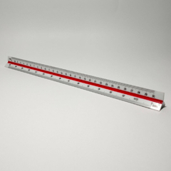 REGUA ESCALIMETRO 30CM N2 1:100 - 1:500 - CIS - comprar online
