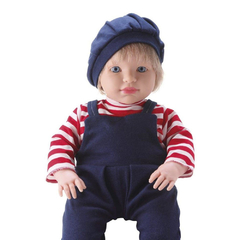 BONECO BEBE REALISTA MENINO LOIRO GEMEO LOUI - BAMBOLA