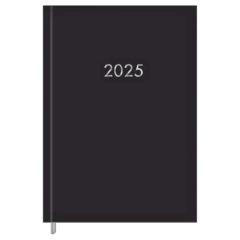 AGENDA EXECUTIVA M5 PRETA 2025 COSTURADA - TILIBRA