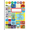 CADERNO 1X1 CD 96F KBOM MASCULINO - SÃO DOMINGOS na internet