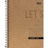 AGENDA PLANNER ESPIRAL KRAFT M7- TILIBRA - Mei-Mei Papelaria - Sempre Presente com Você