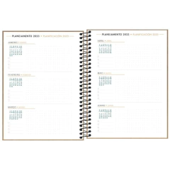 AGENDA PLANNER ESPIRAL KRAFT M7- TILIBRA - comprar online