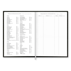 AGENDA 2024 EXECUTIVA CROCO COSTURADA - TILIBRA - loja online