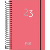 AGENDA ESPIRAL 176F NEON - TILIBRA na internet