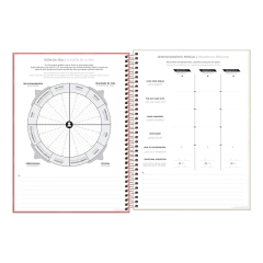 AGENDA EXECUTIVA 2025 FEMININA ESPIRAL DIARIA SPOT - TILIBRA - Mei-Mei Papelaria - Sempre Presente com Você