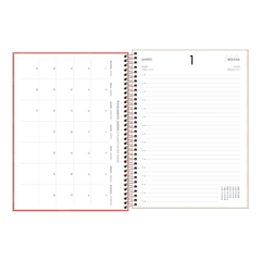 AGENDA EXECUTIVA 2025 FEMININA ESPIRAL DIARIA SPOT - TILIBRA