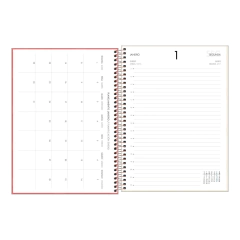 AGENDA EXECUTIVA 2025 FEMININA ESPIRAL DIARIA SPOT - TILIBRA
