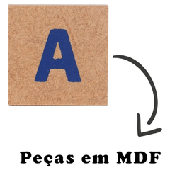 BRINCANDO DE APRENDER COM ALFABETO 144 PECAS - PAIS E FILHOS - comprar online
