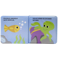 LIVRO DE BANHO AMIGUINHOS DO MAR - TODOLIVRO - comprar online