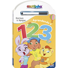 LIVRO ESCREVA E APAGUE: APRENDENDO O 123 - TODOLIVRO