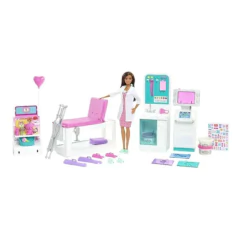 BARBIE PROFISSOES PLAYSET CLINICA MEDICA - MATTEL - Mei-Mei Papelaria - Sempre Presente com Você
