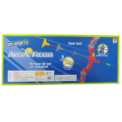 ARCO E FLECHA DM SPORTS C/ LUZ - DM TOYS - Mei-Mei Papelaria - Sempre Presente com Você