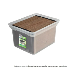 CAIXA ARQUIVO MOVEL LARGO PASTA SUSPENSA CRISTAL - ORDENE - comprar online