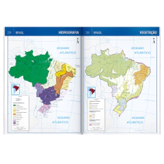 ATLAS GEOGRAFICO ESCOLAR 68PG - TODOLIVRO na internet