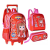 KIT MOCHILA RODINHA LANCHEIRA E ESTOJO AVENTUREIROS - CLIO