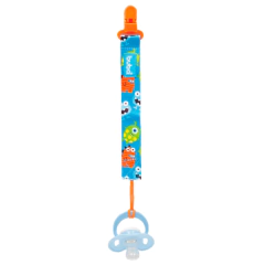 PRENDEDOR DE CHUPETA ESTAMPADO MONSTRINHOS - BUBA - comprar online