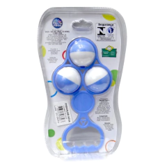 CHOCALHO AZUL BLISTER - PAIS E FILHOS - loja online
