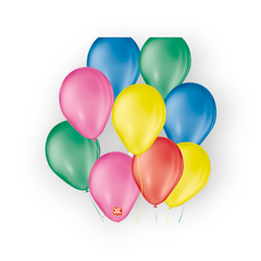 BEXIGA LISO CORES SORTIDO 7 POLEGADAS - SAO ROQUE - comprar online