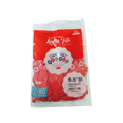 BEXIGA PERA LISO 50UN VERMELHO - BALOES PIC PIC - comprar online