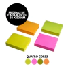 RECADO ADESIVO 38X50 4UN 100F NEON - JOCAR - comprar online