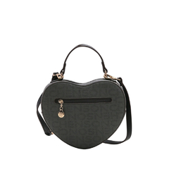 BOLSA FEMININA MONOGRAMA FUN DE MÃO GRAFITE - CHENSON na internet