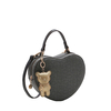 BOLSA FEMININA MONOGRAMA FUN DE MÃO GRAFITE - CHENSON