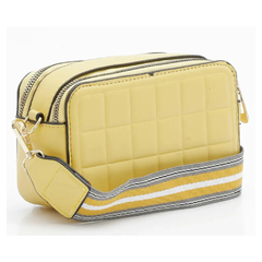 BOLSA TRANSVERSAL ELEGANTE AMARELA - GASH