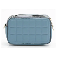 BOLSA TRANSVERSAL ELEGANTE AZUL - GASH na internet
