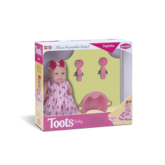 BONECA BEBÊ TOOTS BABY PAPINHA COM ACESSÓRIOS - BAMBOLA na internet