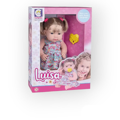BONECA LUISA COM CHUPETA - COTIPLAS