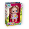 BONECA BABYS COLLECTION MINI PASSEIO COM CABELO - SUPER TOYS na internet