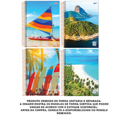 CADERNO 1X1 96F BRASILIDADE SORTIDO - JANDAIA