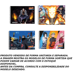 CADERNO CARTOGRAFIA 60F NARUTO - SAO DOMINGOS